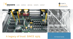 Desktop Screenshot of morgannewton.com